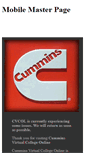 Mobile Screenshot of cumminsvirtualcollege.com